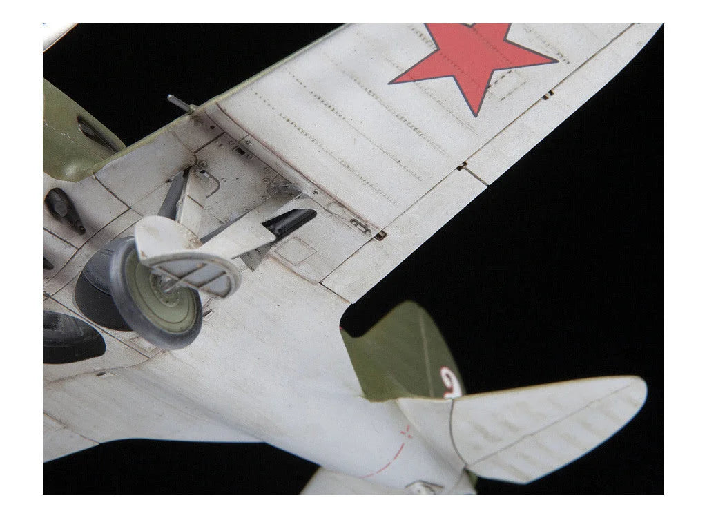 Zvezda Military Air - I-16 Soviet Wwii Fighter - Z4832 - Product Image