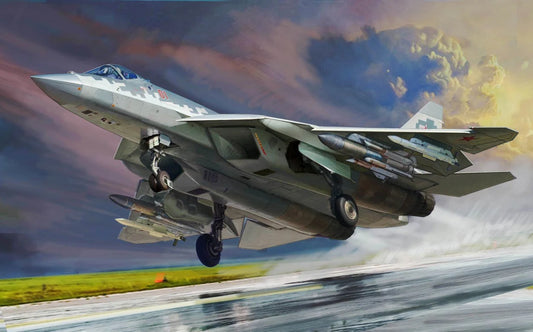 Zvezda Military Air - Suchoi Su-57 - Z4824 - Product Image